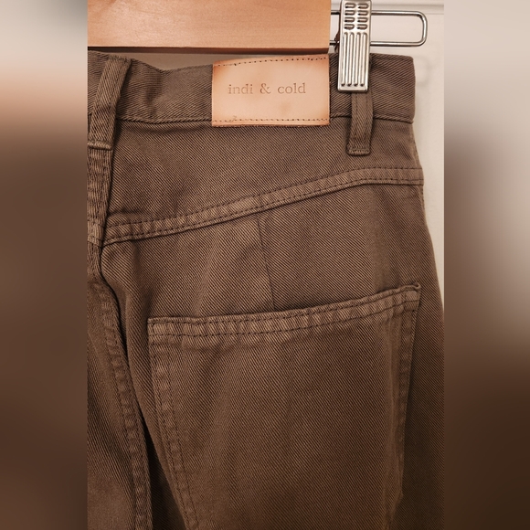 Indi & Cold Nico Twill Wide Leg Pant - Picture 14 of 14